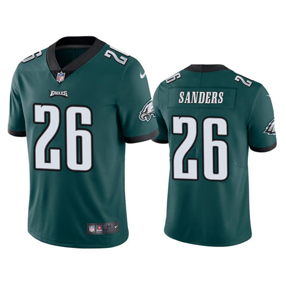 Miles Sanders Philadelphia Eagles green jersey