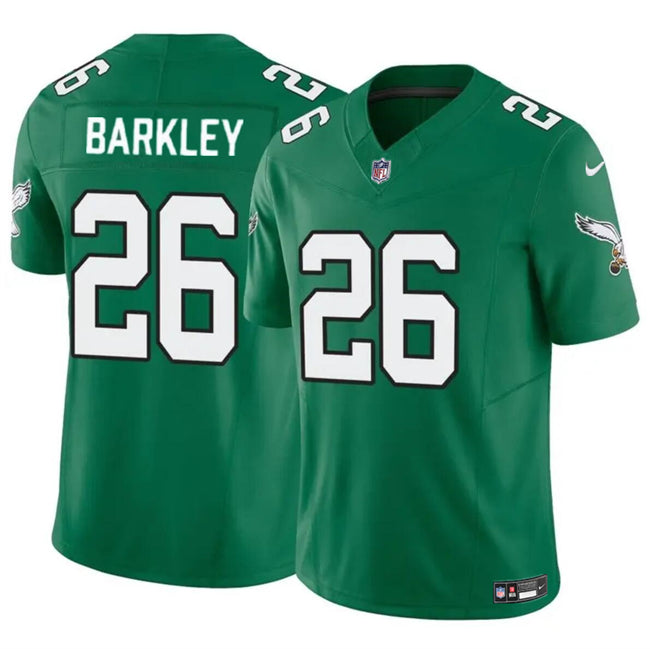 Saquon Barkley Philadelphia Eagles green FUSE jersey