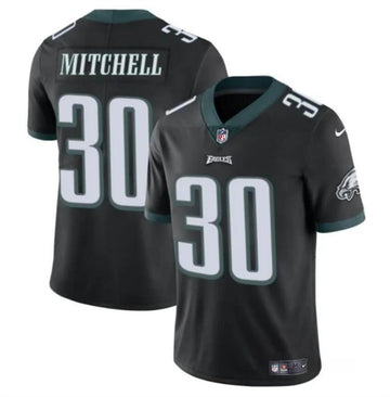 Quinyon Mitchell Philadelphia Eagles black jersey