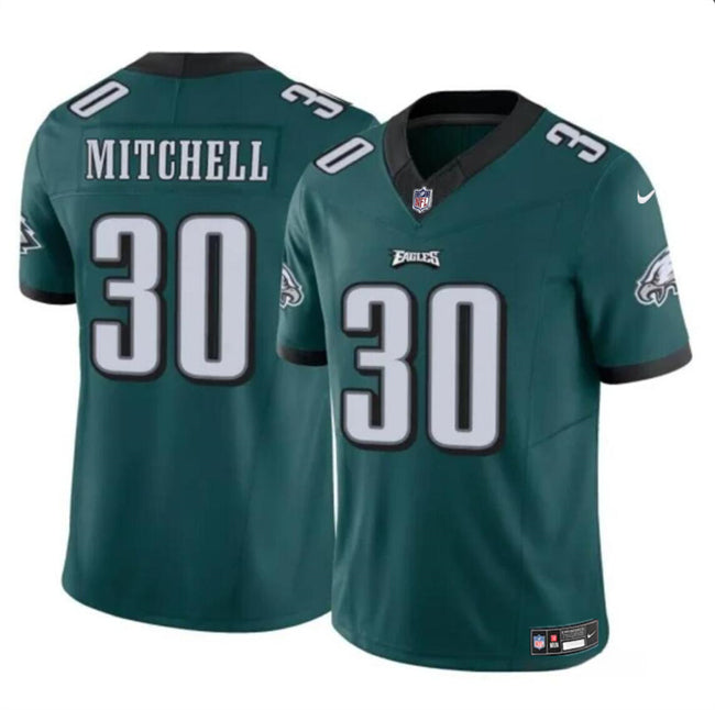 Quinyon Mitchell Philadelphia Eagles green FUSE jersey