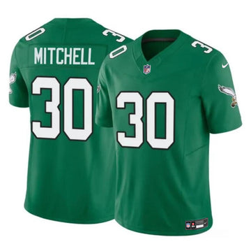 Quinyon Mitchell Philadelphia Eagles green FUSE jersey