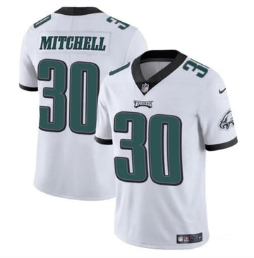 Quinyon Mitchell Philadelphia Eagles white jersey