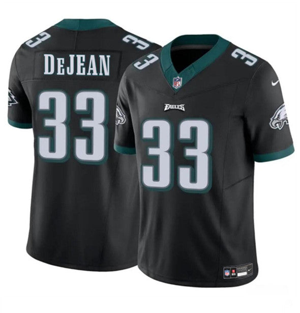 Cooper DeJean Philadelphia Eagles black FUSE jersey