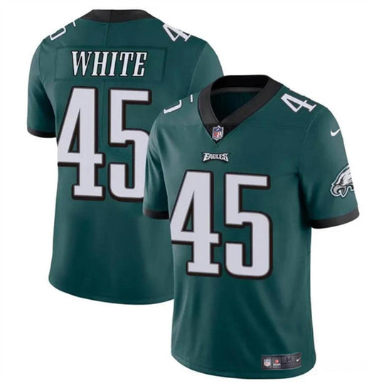 Philadelphia Eagles #45 Devin White Green Jersey
