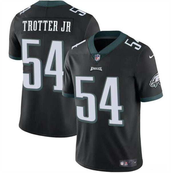 Jeremiah Trotter Jr Philadelphia Eagles black jersey
