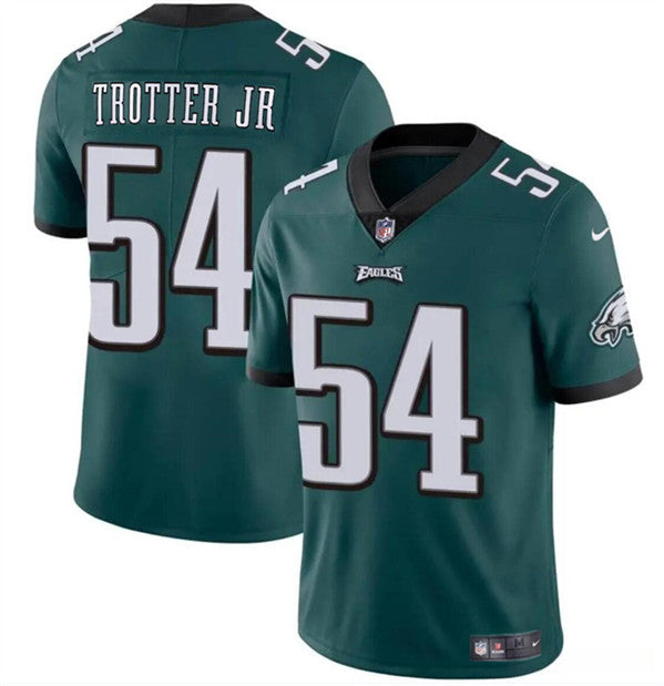 Jeremiah Trotter Jr Philadelphia Eagles green jersey