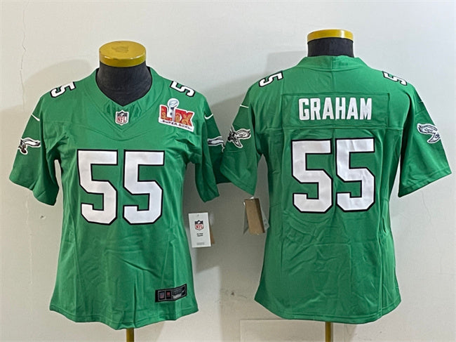 Brandon Graham Philadelphia Eagles green FUSE jersey