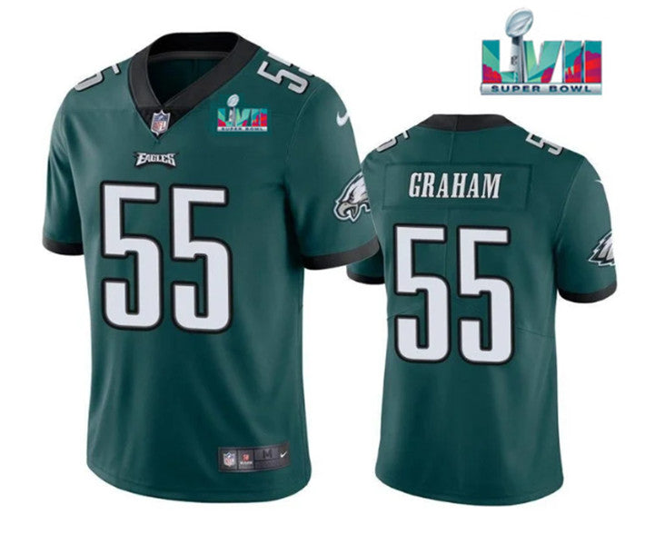 Brandon Graham Philadelphia Eagles green jersey