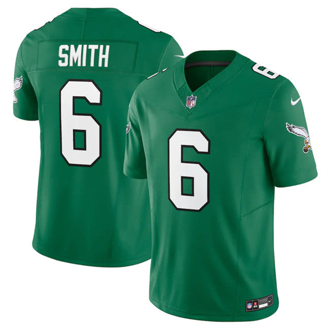 DeVonta Smith Philadelphia Eagles green FUSE jersey