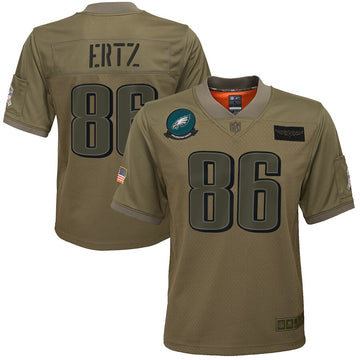 Zach Ertz Philadelphia Eagles camo Salute To Service jersey