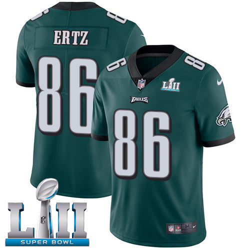 Zach Ertz Philadelphia Eagles green Game jersey