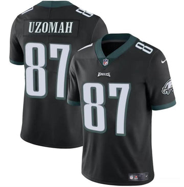 CJ Uzomah Philadelphia Eagles black jersey