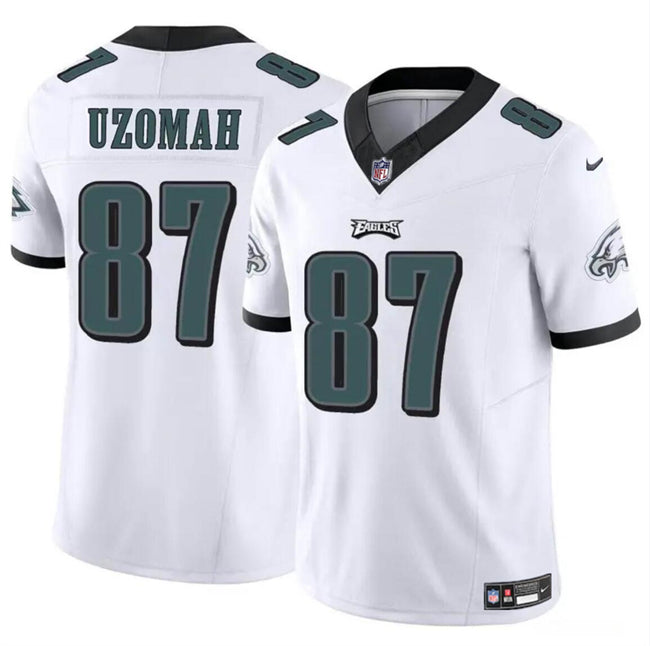 CJ Uzomah Philadelphia Eagles white FUSE jersey