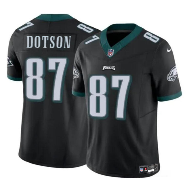 Jahan Dotson Philadelphia Eagles black FUSE jersey