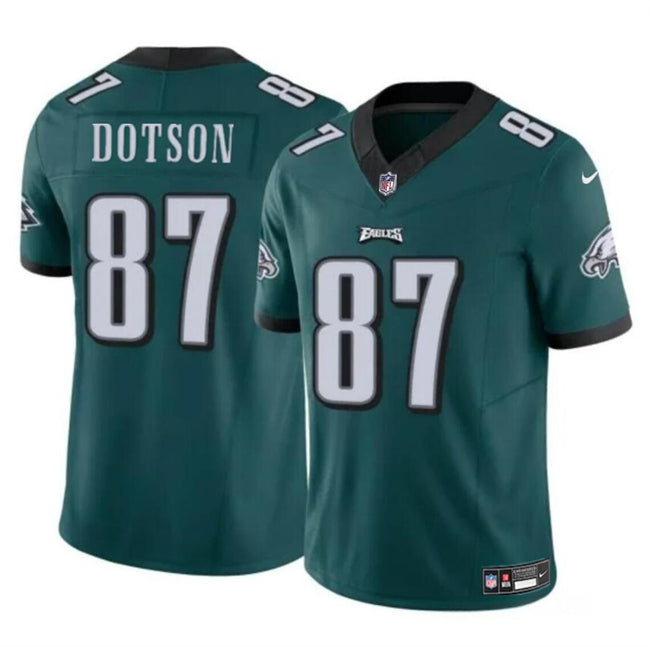 Jahan Dotson Philadelphia Eagles green FUSE jersey