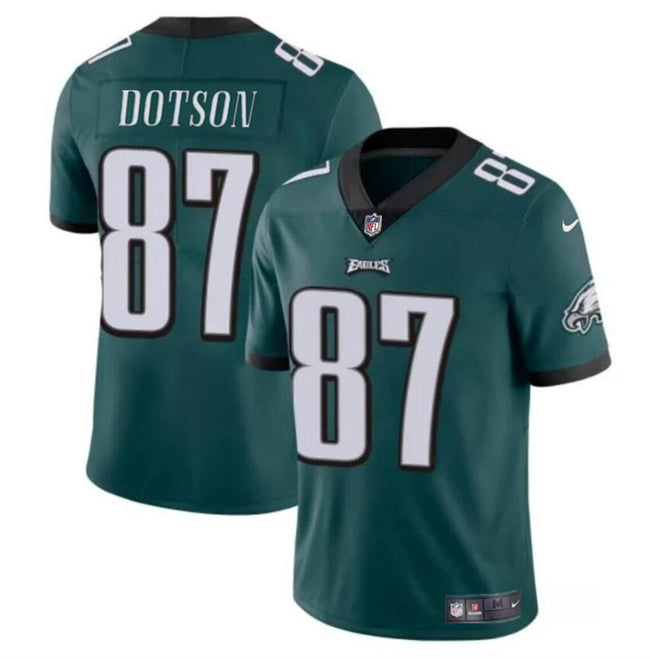 Jahan Dotson Philadelphia Eagles green jersey