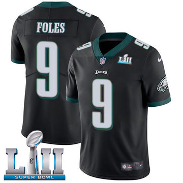 Nick Foles Philadelphia Eagles black Game jersey