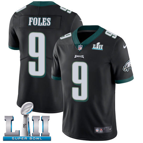 Nick Foles Philadelphia Eagles black Game jersey