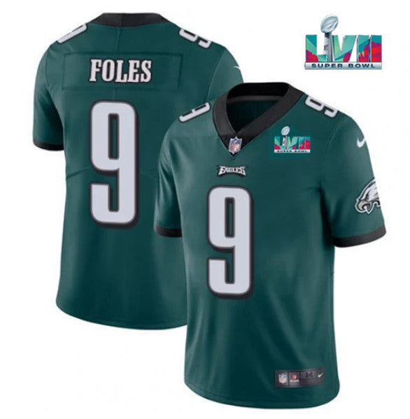 Nick Foles Philadelphia Eagles green jersey