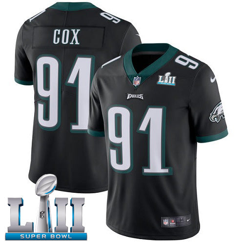 Fletcher Cox Philadelphia Eagles black Game jersey