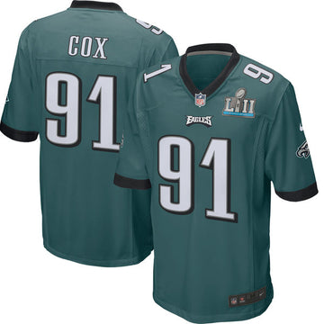 Fletcher Cox Philadelphia Eagles green Game jersey