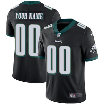 Custom Philadelphia Eagles black jersey