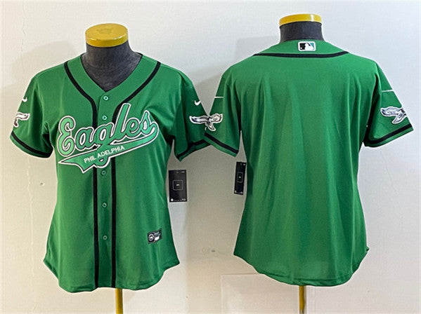 Custom Philadelphia Eagles green jersey