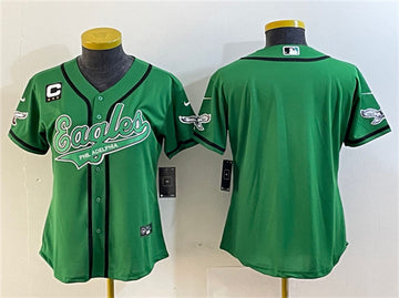 Custom Philadelphia Eagles green jersey