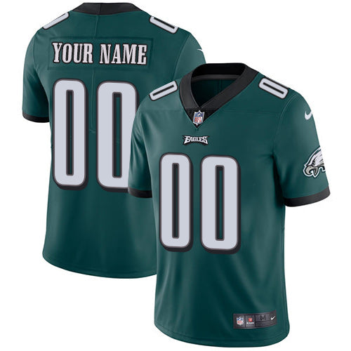Custom Philadelphia Eagles green jersey