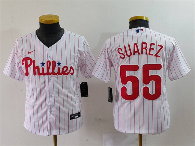 Ranger Suarez Philadelphia Phillies white jersey