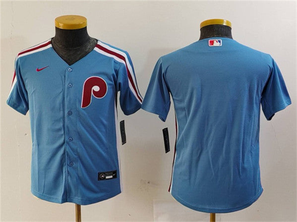 Custom Philadelphia Phillies blue jersey