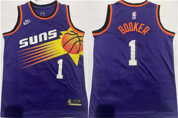 Devin Booker Phoenix Suns purple jersey