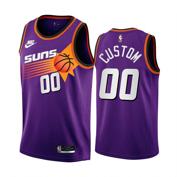 Custom Phoenix Suns purple jersey