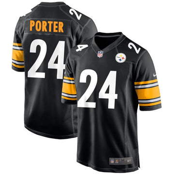 Joey Porter Jr Pittsburgh Steelers black Game jersey