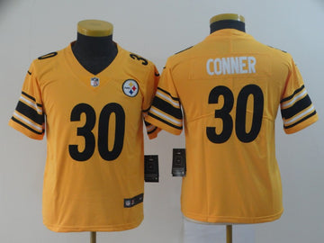 James Conner Pittsburgh Steelers gold Inverted Legend jersey