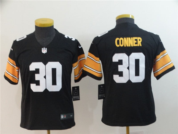 James Conner Pittsburgh Steelers black jersey