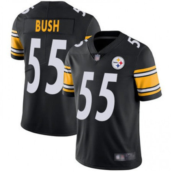 Devin Bush Pittsburgh Steelers black jersey