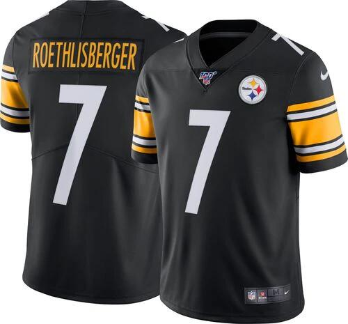 Ben Roethlisberger Pittsburgh Steelers black jersey