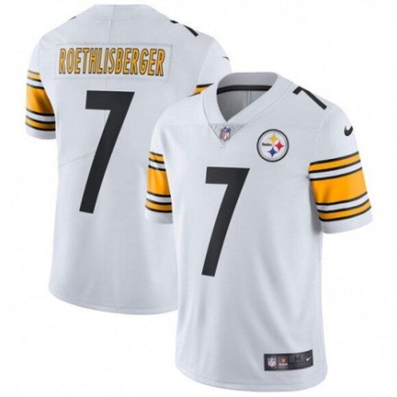 Ben Roethlisberger Pittsburgh Steelers white jersey