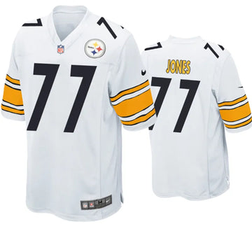 Broderick Jones Pittsburgh Steelers white Game jersey