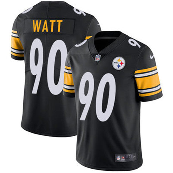 TJ Watt Pittsburgh Steelers black jersey