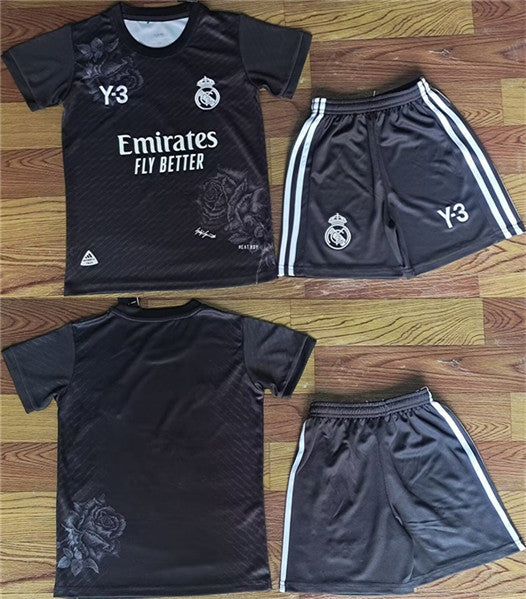 Custom Real Madrid black jersey
