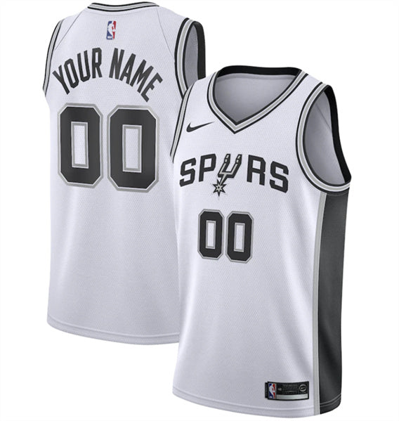 Custom San Antonio Spurs white jersey