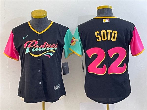 Juan Soto San Diego Padres black City Connect jersey