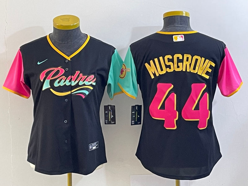 Joe Musgrove San Diego Padres black City Connect jersey