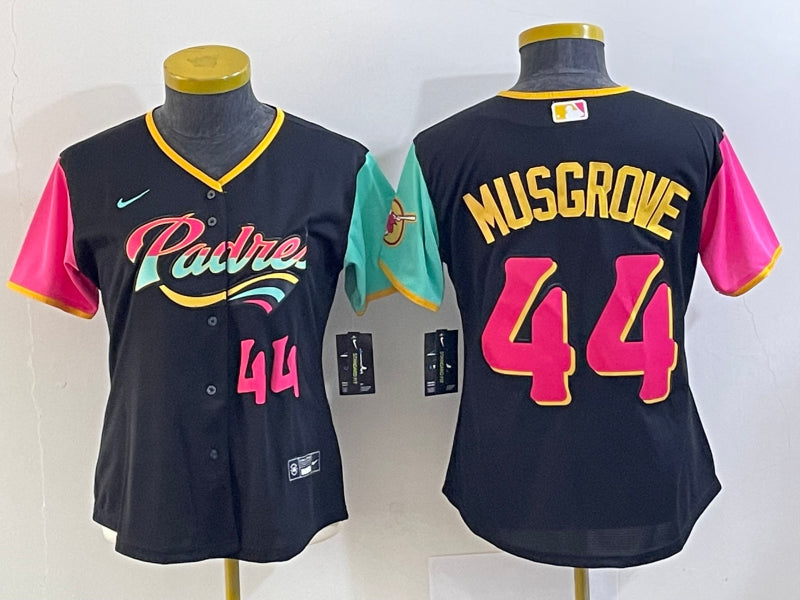 Joe Musgrove San Diego Padres black City Connect jersey