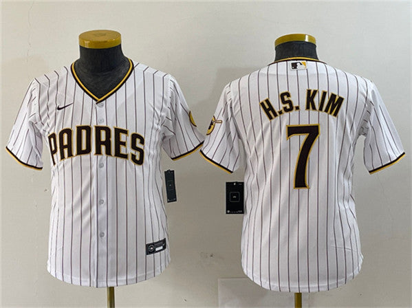 Ha Seong Kim San Diego Padres white jersey