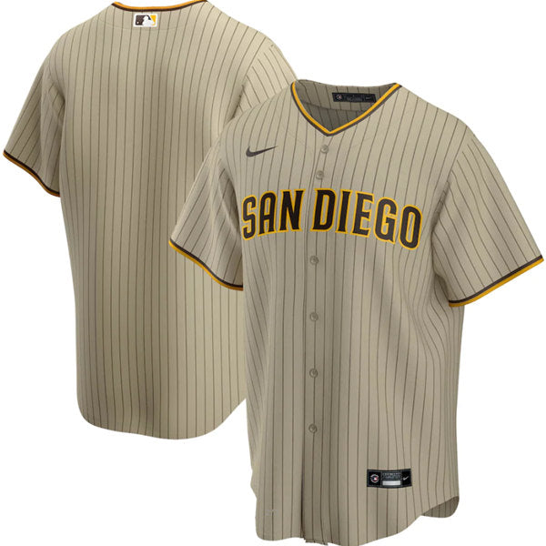 Custom San Diego Padres brown jersey