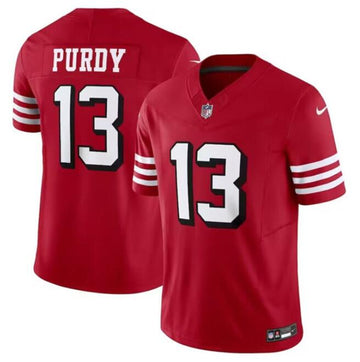 Brock Purdy San Francisco 49ers red FUSE jersey