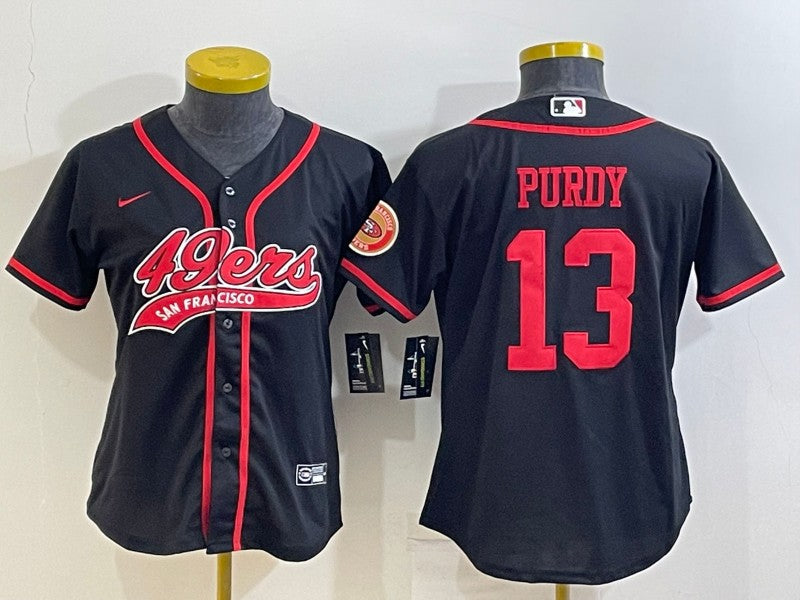 Brock Purdy San Francisco 49ers black jersey